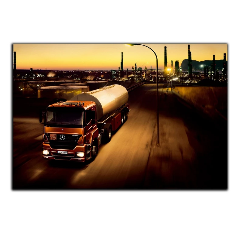 تابلو شاسی بکلیت طرح ماشین سنگین بنز مدل SH-4838