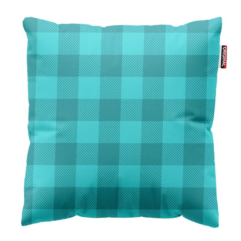 کوسن پاد آفرین طرح چهارخانه کد 5154 سایز 40*40 سانتی متر