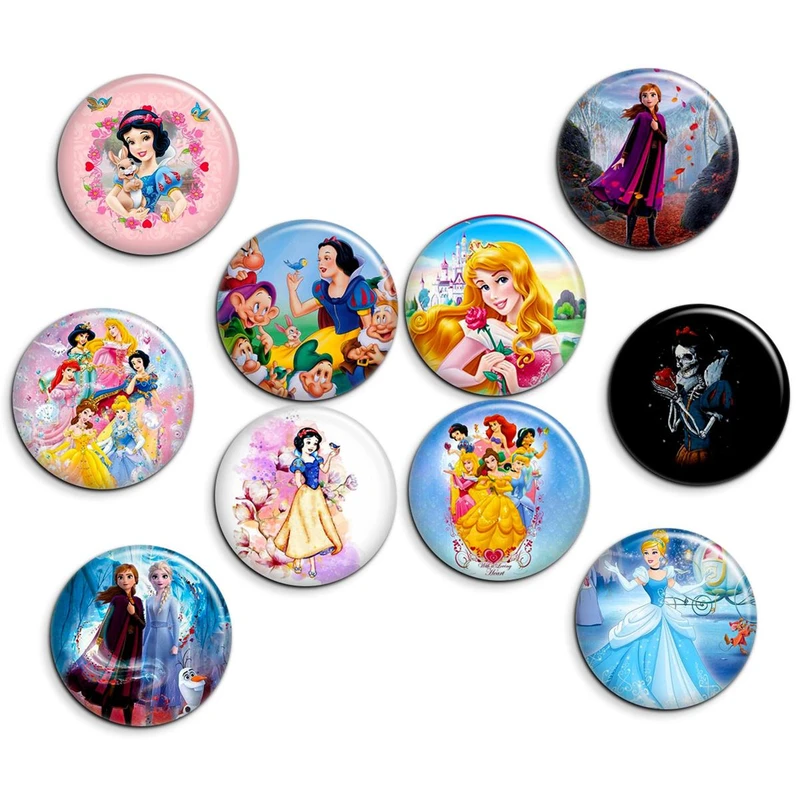 پیکسل پرمانه طرح پرنسس ها کد pmg.7727 مجموعه 10 عددی