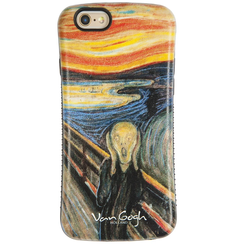 کاور طرح van gogh Screaming مناسب برای گوشی موبایل اپل iPhone 6 Plus