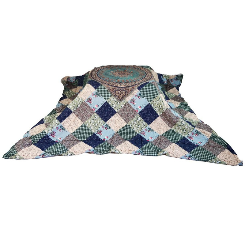 لحاف کرسی خانه سبز اسماعیلی مدل P-chily سایز 350x350 سانتی متر لحاف کرسی خانه سبز اسماعیلی مدل P-chily سایز 350x350 سانتی متر