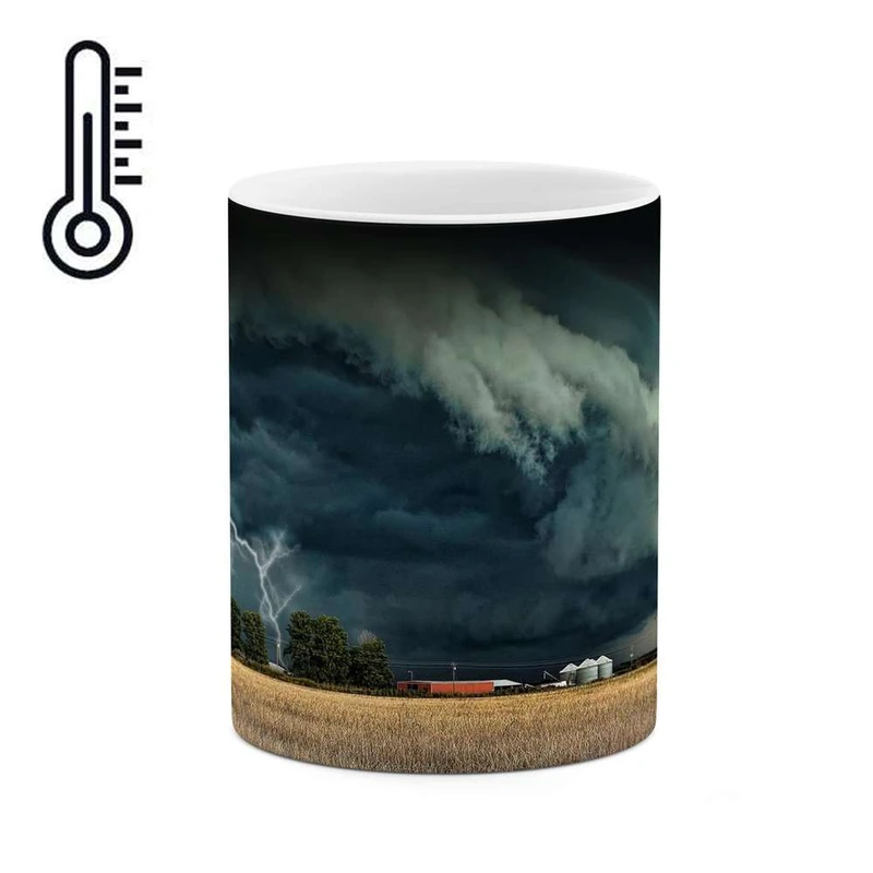 ماگ حرارتی کاکتی مدل رعد و برق کد  mgh12590