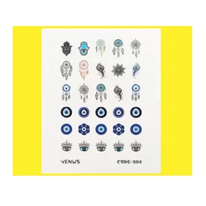 استیکر طراحی ناخن ونوس مدل 004