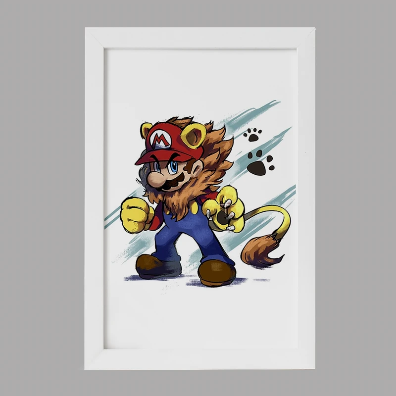 تابلو خندالو مدل (Mario) بازی سوپر ماریو کد 31522