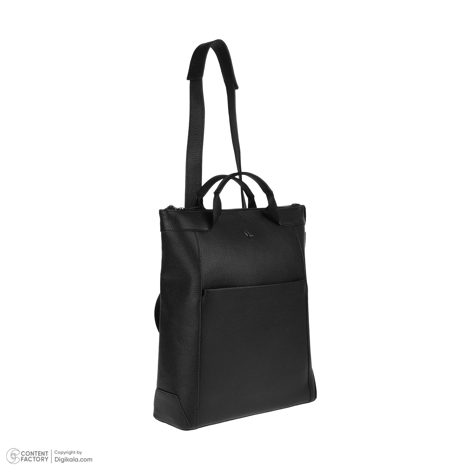 کوله پشتی زنانه چرم مشهد مدل V5004-001 به همراه جاکارتی -  - 3