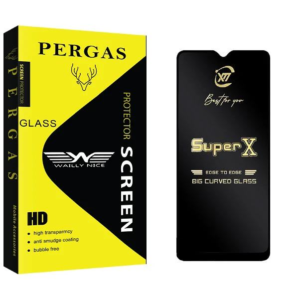 محافظ صفحه نمایش وایلی نایس مدل Pergas SuperX مناسب برای گوشی موبایل سامسونگ Galaxy A12 Nacho