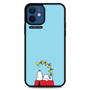 AKAM AMC-WA12M-SNOOPY-30 Cover For Apple iPhone 12 Mini