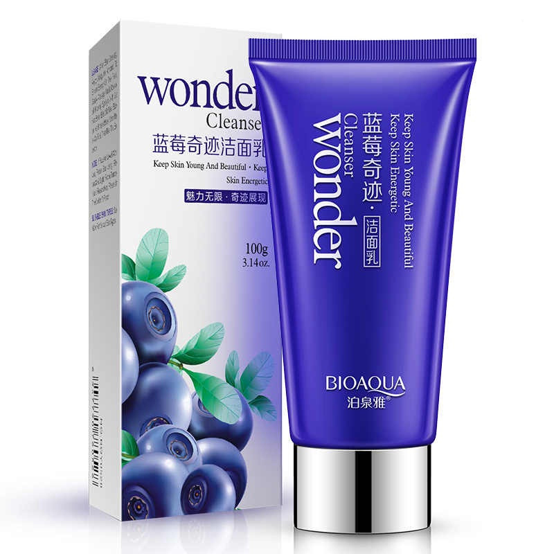 فوم شستشو صورت بایو آکوا مدل WONDER حجم 100 میلی لیتر