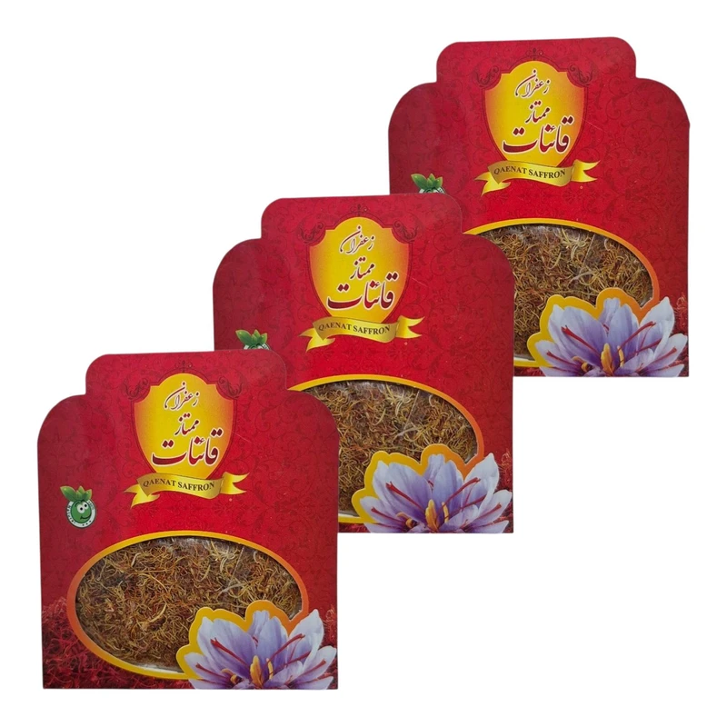 ریشه زعفران - 9 گرم بسته 3 عددی