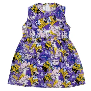 پیراهن دخترانه مدل گربه کد GO54