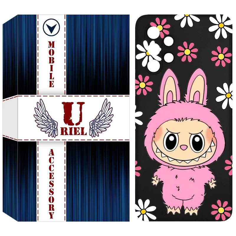 کاور یوریل مدل KSH کد 106 طرح عروسک لبوبو مناسب برای گوشی موبایل سامسونگ Galaxy A32 4G