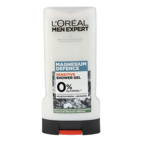 شامپو سر و بدن لورآل مدل Magnesiun Defence مناسب برای انواع پوست حجم 300 میلی لیتر