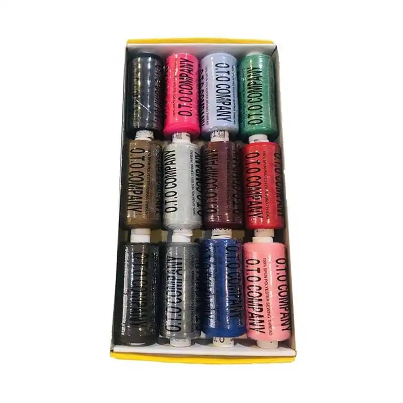 نخ خیاطی مدل OTO بسته 12 عددی