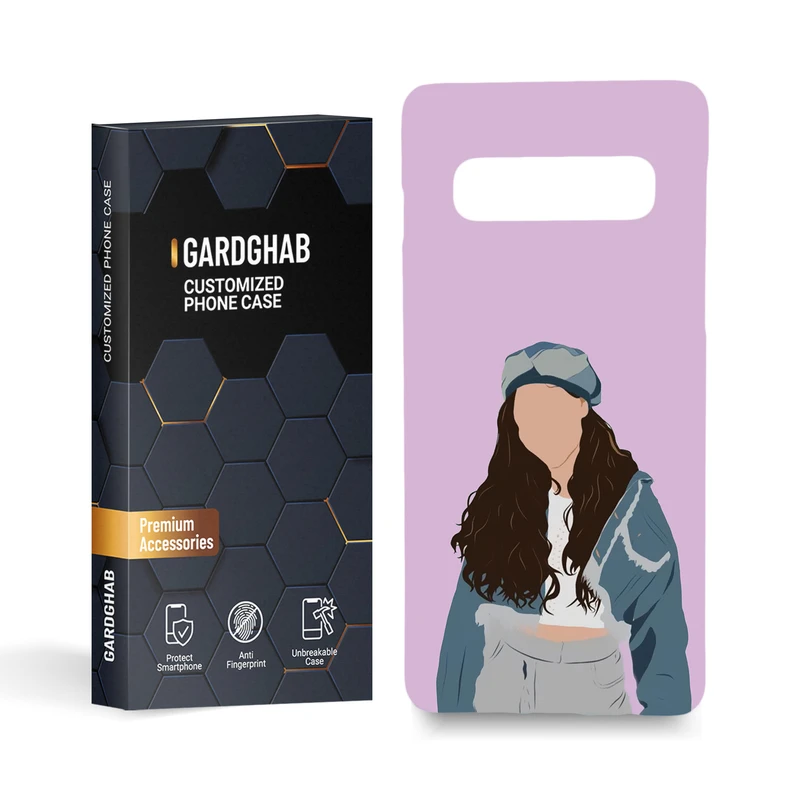   کاور گارد قاب مدل دخترانه مناسب برای گوشی موبایل سامسونگ Galaxy S10