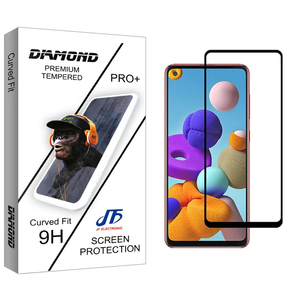 محافظ صفحه نمایش مات جی اف مدل Diamond glass مناسب برای گوشی موبایل سامسونگ Galaxy A21s