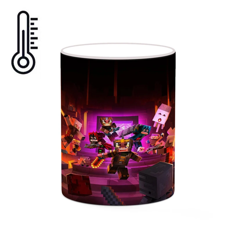 ماگ حرارتی کاکتی طرح ماینکرافت minecraft مدل mgh41466