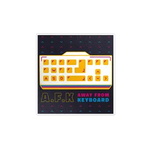  استیکر لپ تاپ ویندی دیزاین طرح keyboard مدل 1420