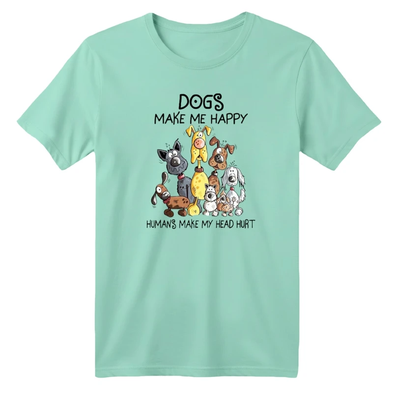 تی شرت آستین کوتاه بچگانه مدل سگ ها