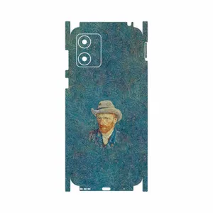 MAHOOT Self portrait with a gray felt hat-FullSkin Cover Sticker for Motorola Moto E13