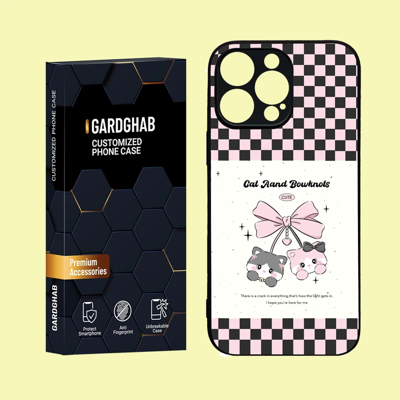 کاور گارد قاب مدل دور ژله ای دخترانه مناسب برای گوشی موبایل اپل iPhone 16 Pro Max