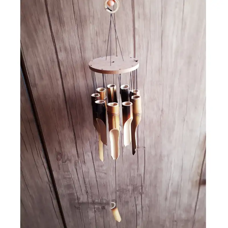 آویز تزیینی مدل بادزنگ 9 شاخه