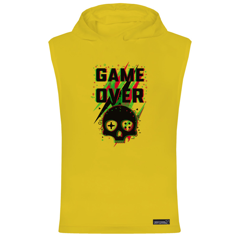 تاپ کلاه دار مردانه 27 مدل  GAME OVER کد WN960