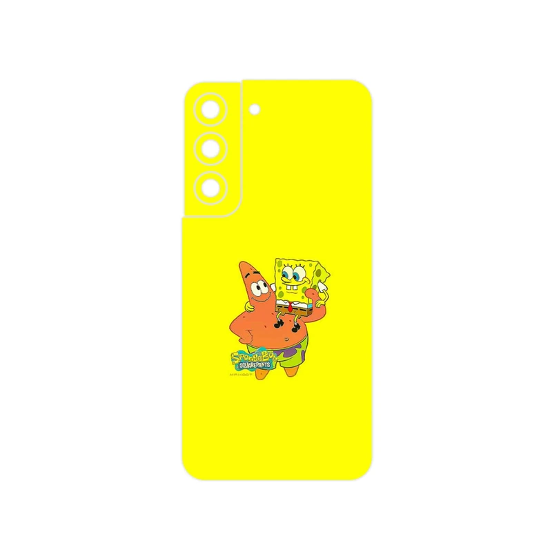 برچسب پوششی ماهوت مدل SpongeBob SquarePants مناسب برای گوشی موبایل سامسونگ Galaxy S22 5G