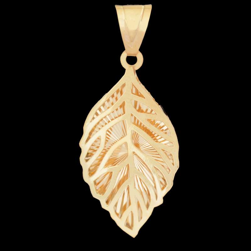 آویز گردنبند طلا 18 عیار زنانه طلای مستجابی مدل برگ کد 1 آویز گردنبند طلا 18 عیار زنانه طلای مستجابی مدل برگ کد 1