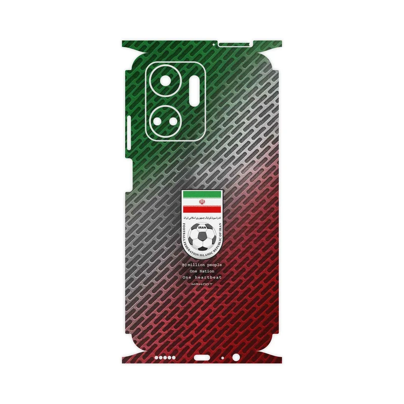 برچسب پوششی ماهوت مدل Iran_National_Football_Team-FullSkin مناسب برای گوشی موبایل آنر X7a