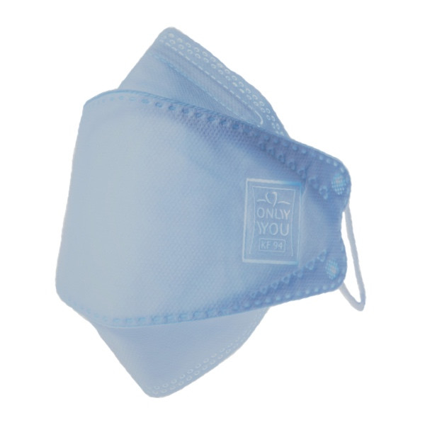 ماسک تنفسی اونلی یو مدل سه بعدی KF94 BW3D بسته 25 عددی