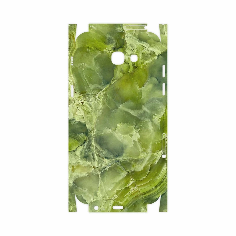 برچسب پوششی ماهوت مدل Green Crystal Marble-FullSkin مناسب برای گوشی موبایل سامسونگ Galaxy A5 2017