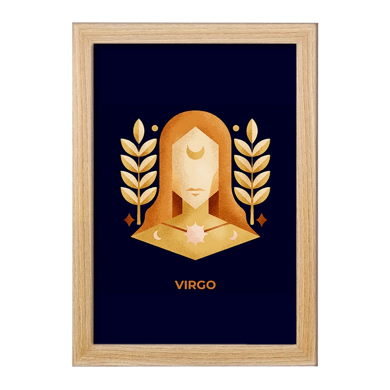 تابلو خندالو مدل ماه تولد شهریور کد F1556