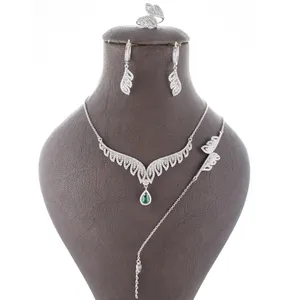 سرویس نقره زنانه مدل  زمرد AVN_N152