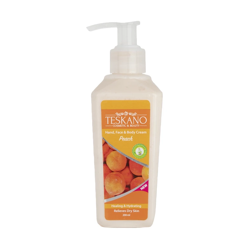 کرم آبرسان تسکانو مدل Peach حجم 200 میلی لیتر