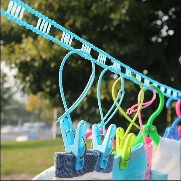 طناب رخت مدل قلاب دار 2025