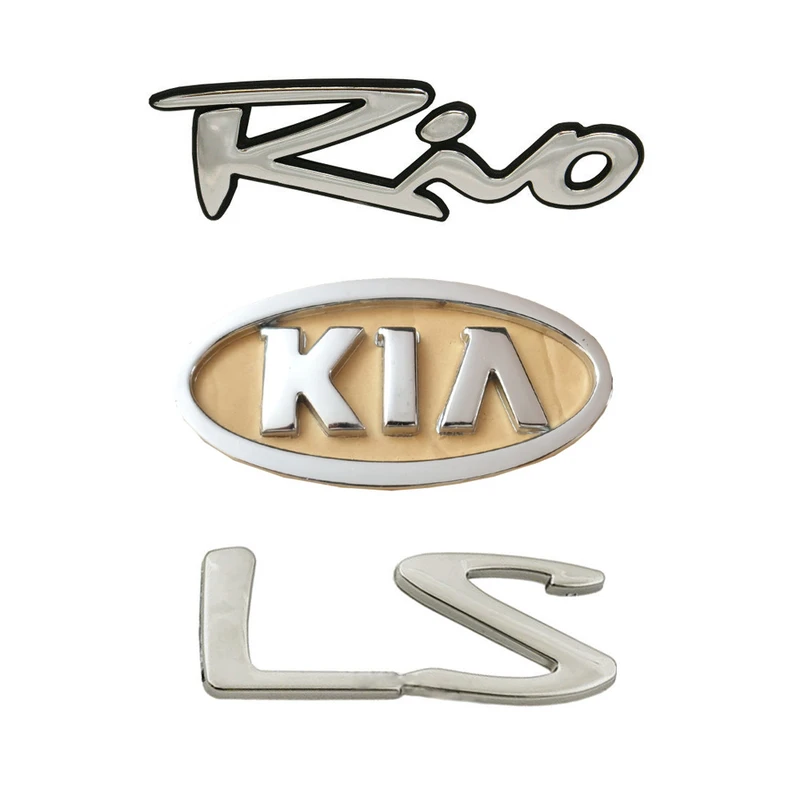 آرم صندوق عقب خودرو قطعه سازان کبیر مدل ARM-rio-1087 مناسب برای ریو مجموعه 3 عددی