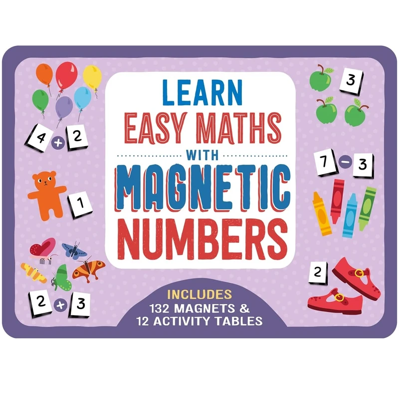 کتاب Learn Easy Maths with Magnetic Numbers اثر جمعی از نویسندگان انتشارات Autumn