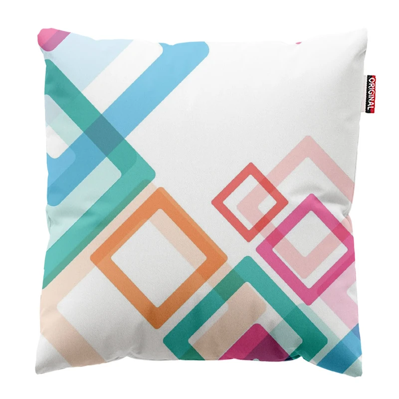  کوسن پاد آفرین طرح هندسی مدرن کد 3337 سایز 30*30 سانتی متر