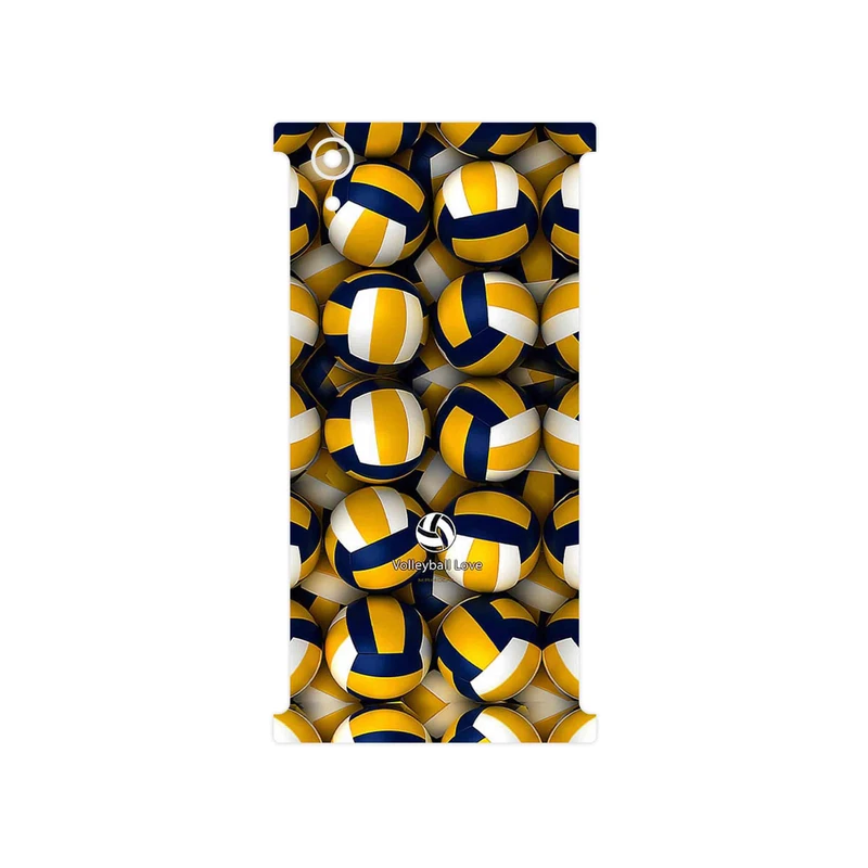 برچسب پوششی ماهوت مدل Volleyball مناسب برای گوشی موبایل سونی Xperia XA1 Plus