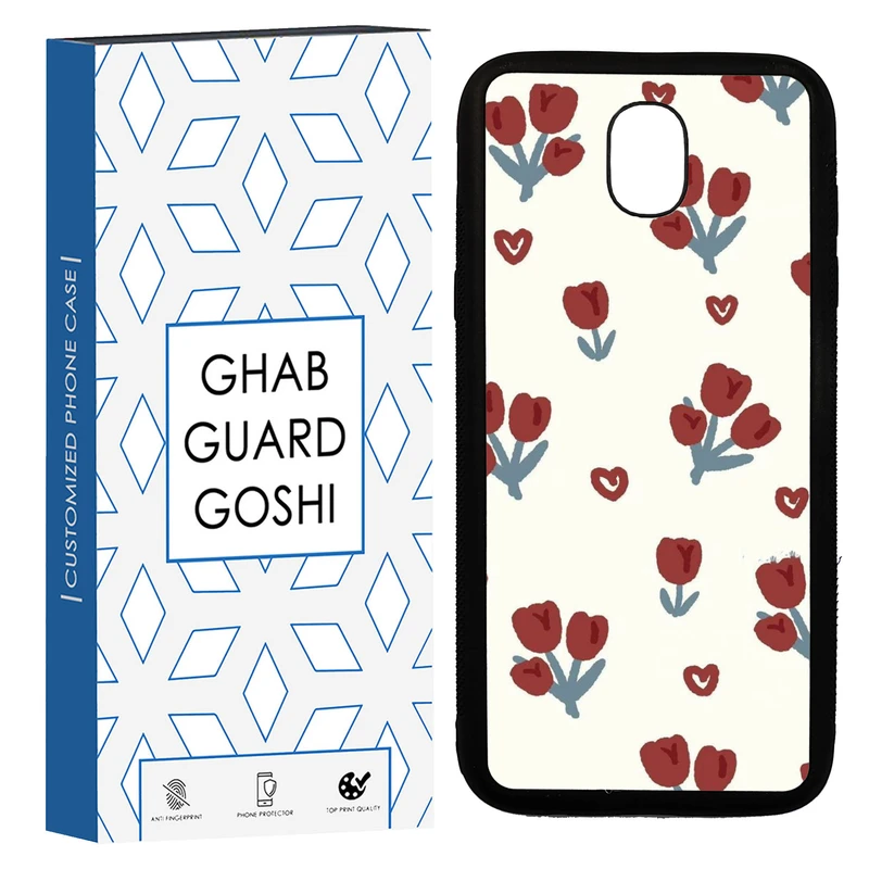 کاور قاب گارد گوشی طرح گل کد TPU-140 مناسب برای گوشی موبایل سامسونگ Galaxy J5 PRO
