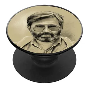 پایه نگهدارنده گوشی موبایل پاپ سوکت مدل شهید اهل قلم سید مرتضی آوینی کد05