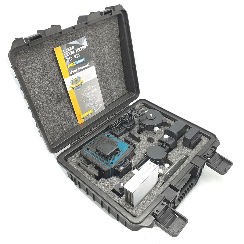 تراز لیزری باس مدل LASER-LEVEL مجموعه 10 عددی