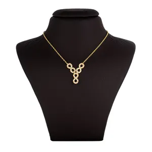 Seven Jewelry 2754 18k Gold Necklaces For Women