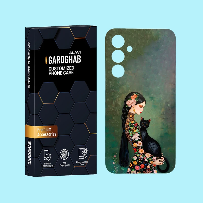 کاور گارد قاب علوی مدل دخترانه مناسب برای گوشی موبایل سامسونگ Galaxy A55