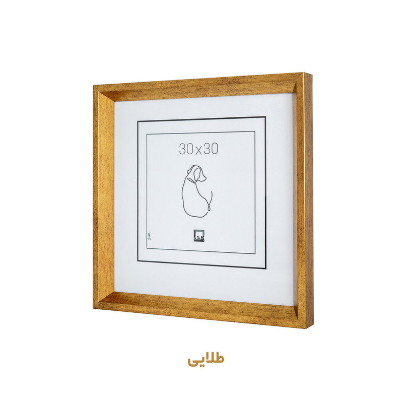 قاب عکس کرانه مدل شیب دار F208-3030 سایز 30 در 30 سانتی متر 