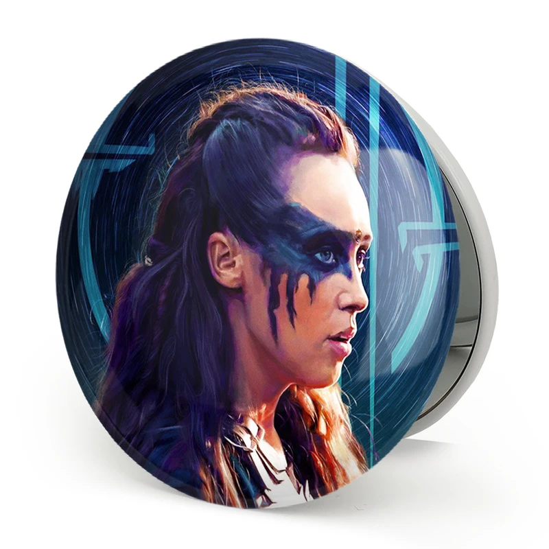 آینه جیبی خندالو طرح سریال صد نفر The 100 مدل تاشو کد 28582