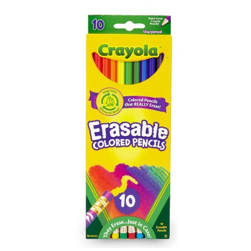 مداد رنگی 24 رنگ کرایولا مدل Eras24