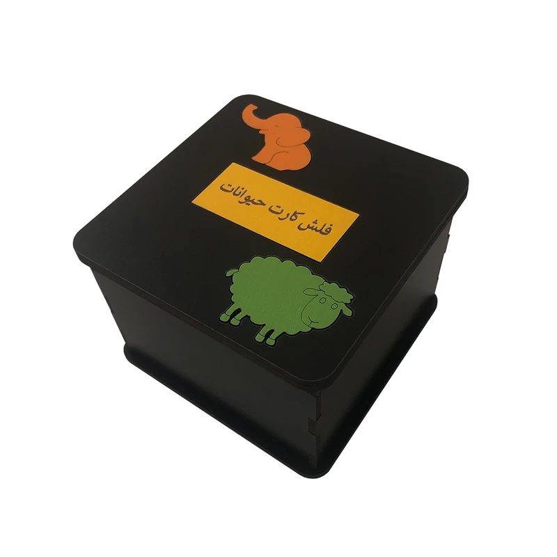 بازی آموزشی مدل فلش کارت آموزش حیوانات کد f-1