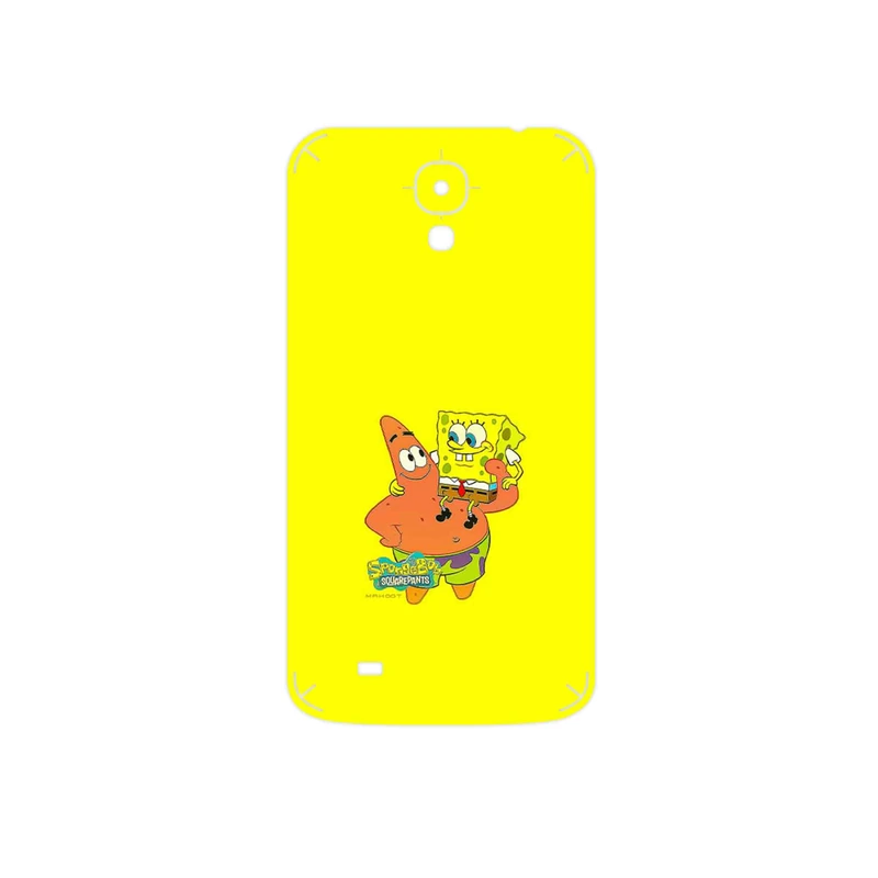 برچسب پوششی ماهوت مدل SpongeBob SquarePants مناسب برای گوشی موبایل سامسونگ Galaxy Mega 6.3 I9200