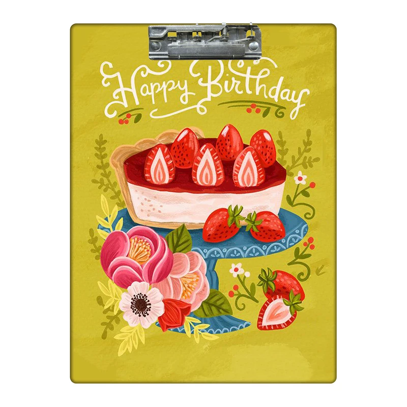 تخته شاسی طرح تولدت مبارک کد 1548414 سایز A4